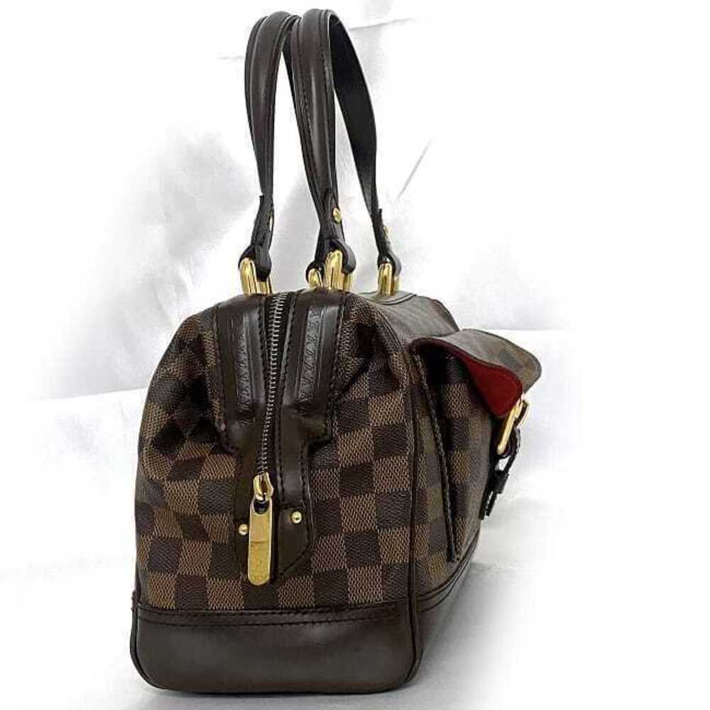 Louis Vuitton Ebene Bag Brown LV Brown Belt Knightsbridge Handbag Damier Flap